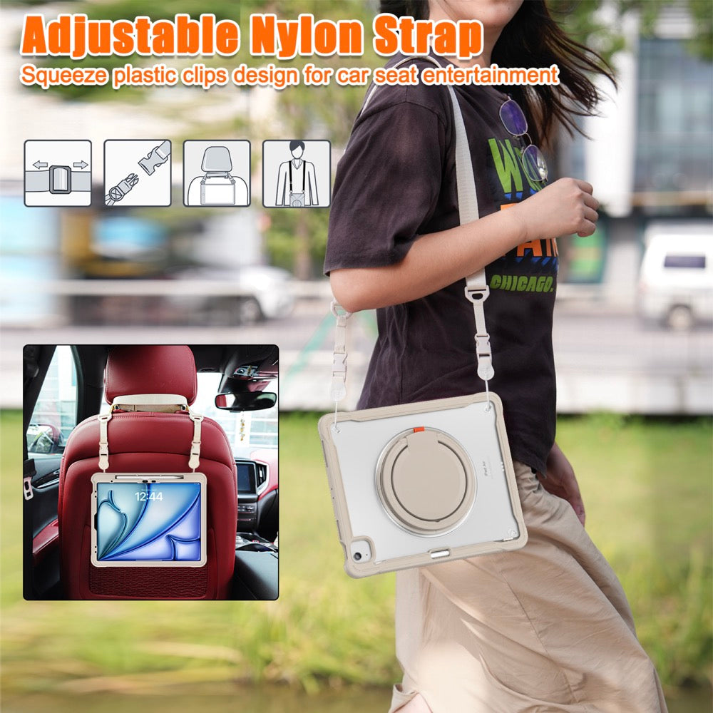Estuche Popeye B Series Modelo iPad Air 13 2024 Color Beige sin Strap — foto 6