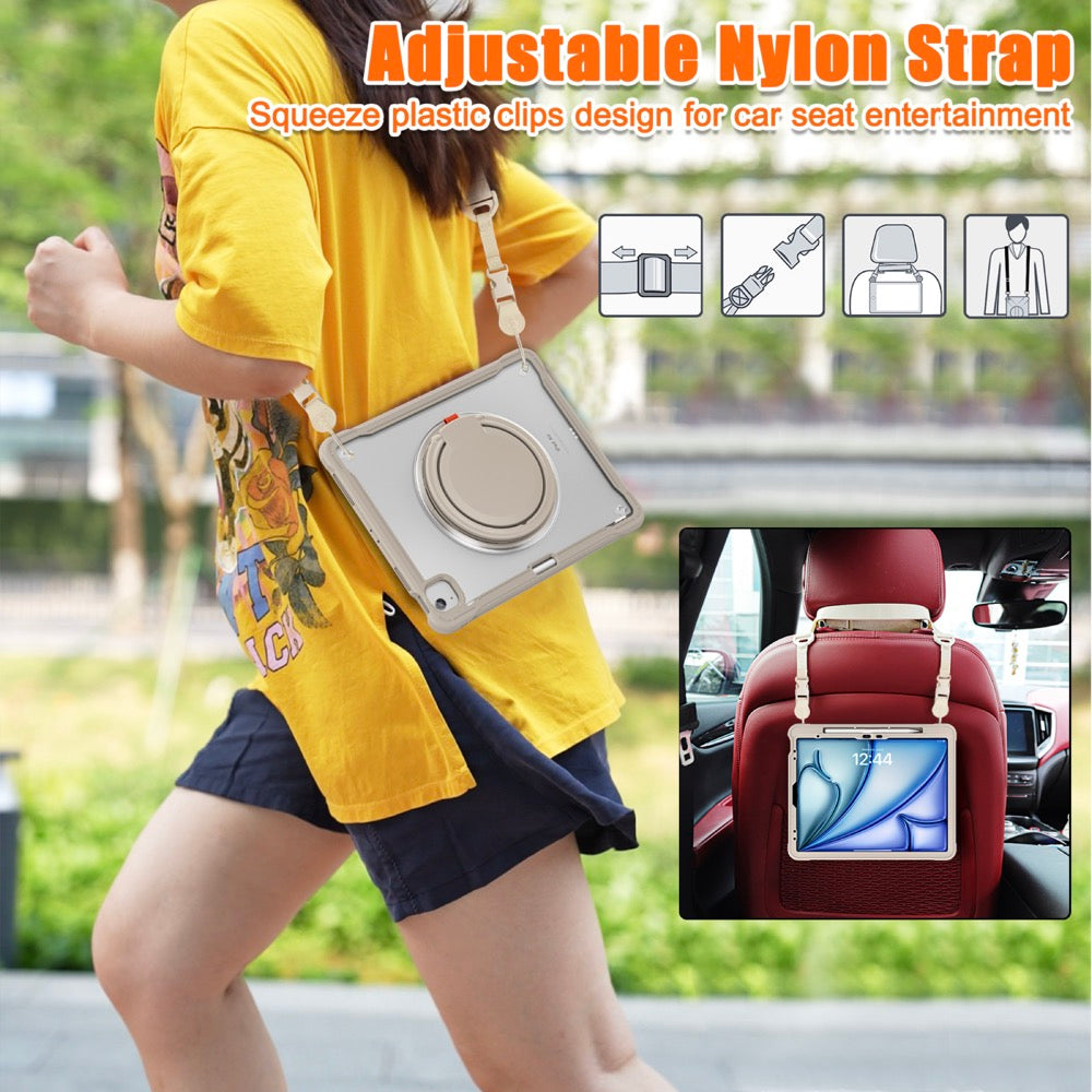 Estuche Popeye B Series Modelo iPad Air 13 2024 Color Beige sin Strap — foto 7