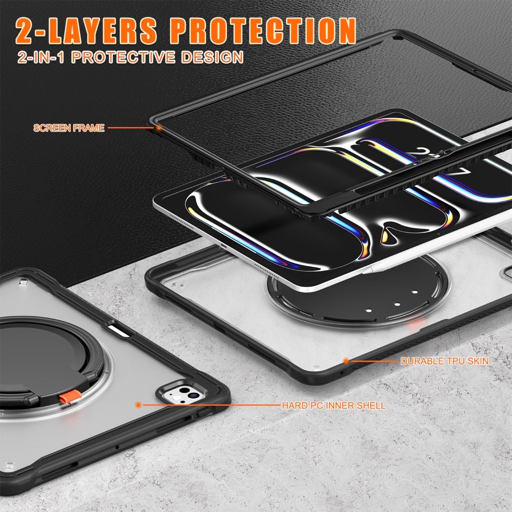 Estuche Popeye B Series Modelo iPad Pro 13 2024 Color Transparente sin Strap — foto 4