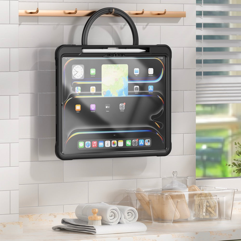 Estuche Popeye B Series Modelo iPad Pro 13 2024 Color Transparente sin Strap — foto 7