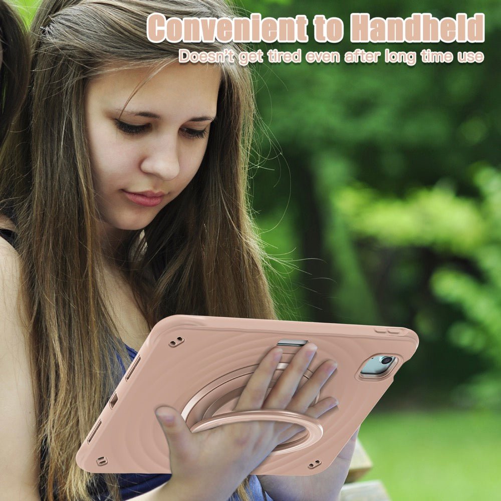 Estuche Chief Engineer B Series Modelo iPad Air 11 2024 Color Cafe con Strap — foto 3