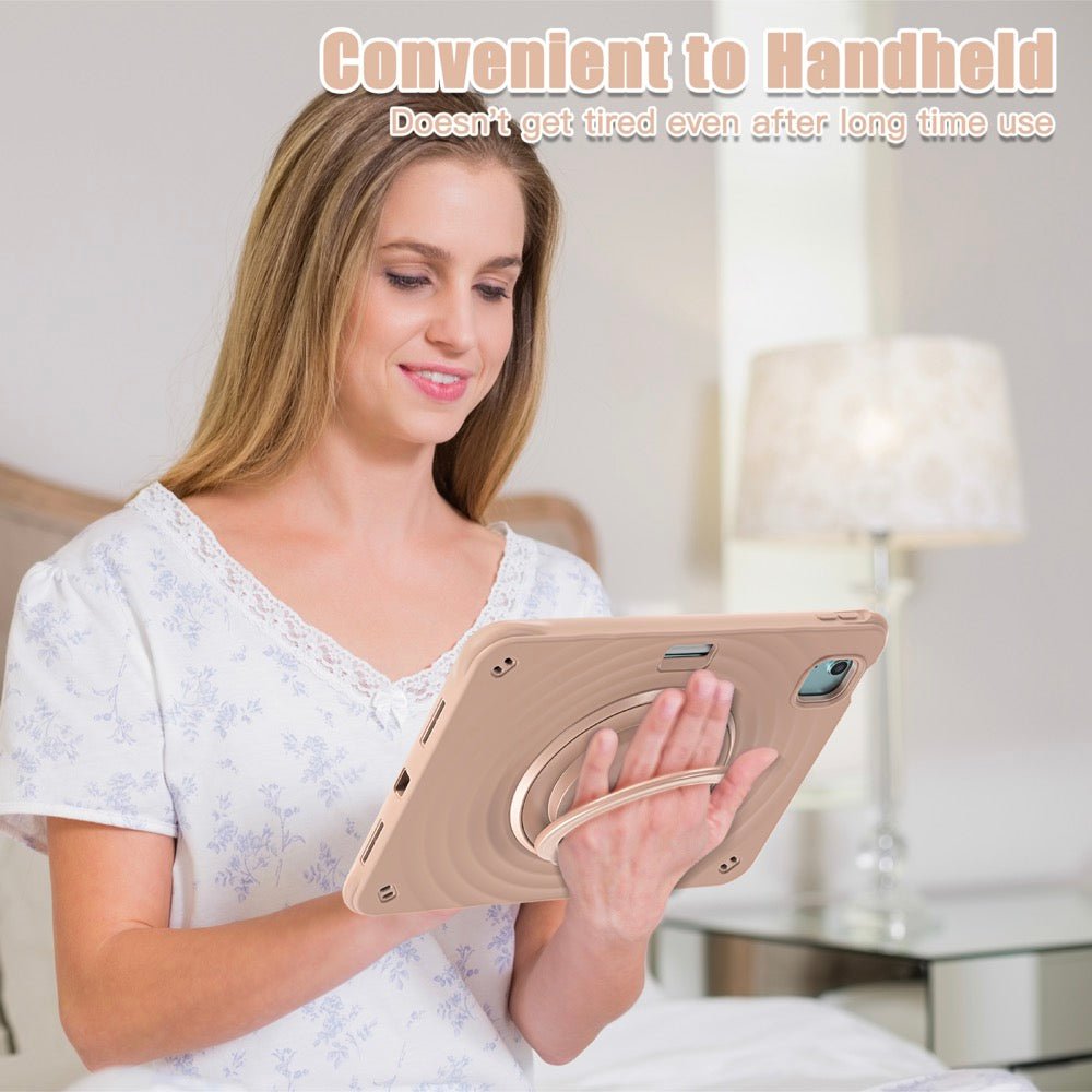 Estuche Chief Engineer B Series Modelo iPad Air 11 2024 Color Cafe con Strap — foto 4