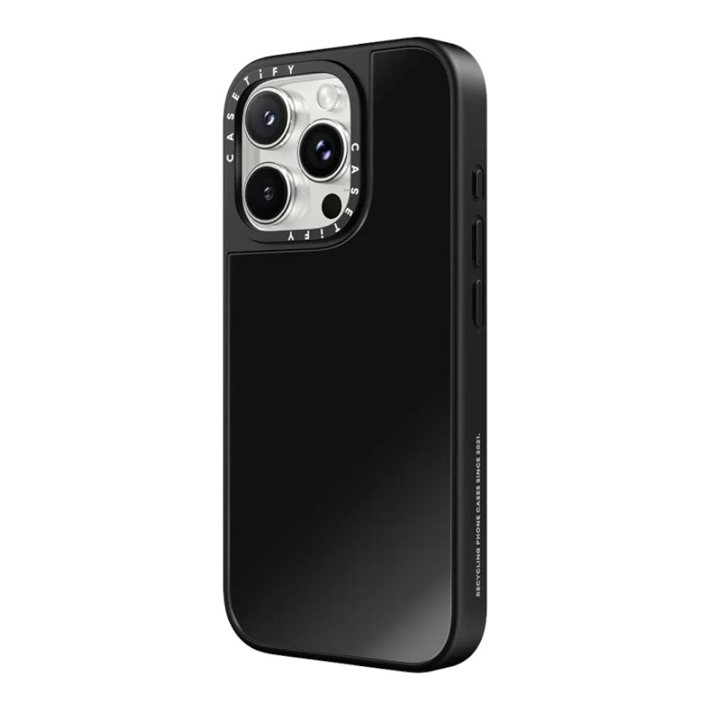 Case CASETiFY Mirror Marco Negro iPhone 16 Pro Max Negro — foto 3