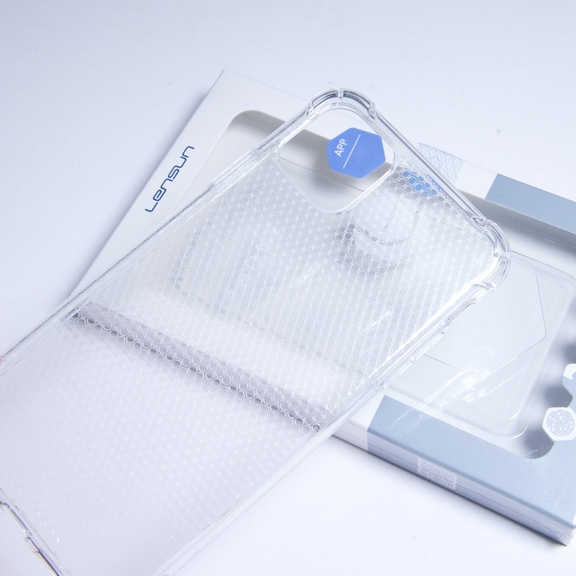 Estuche Transparente Lensun Airbag Design Apple iPhone 11 Pro Color Transparente — foto 2