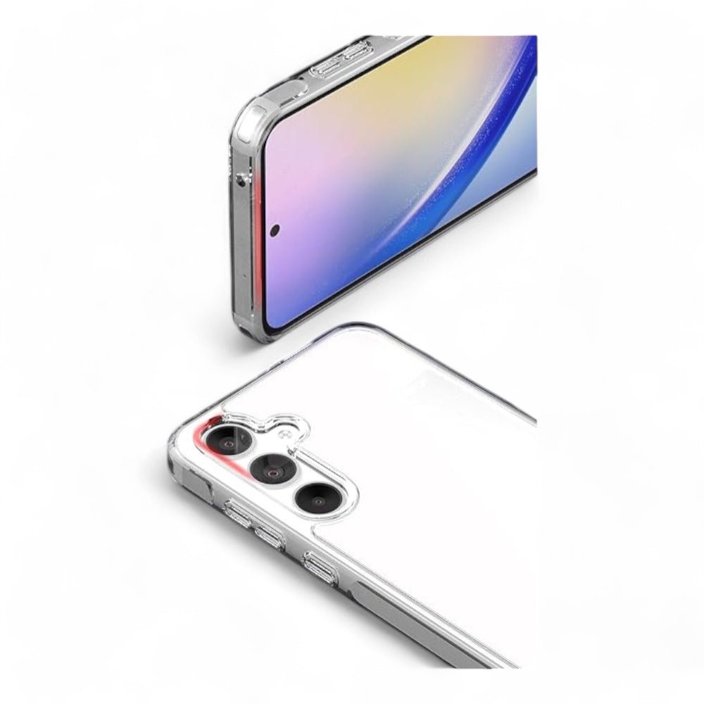 Estuche El Rey Samsung A55 Botones Grises Color Transparente — foto 3