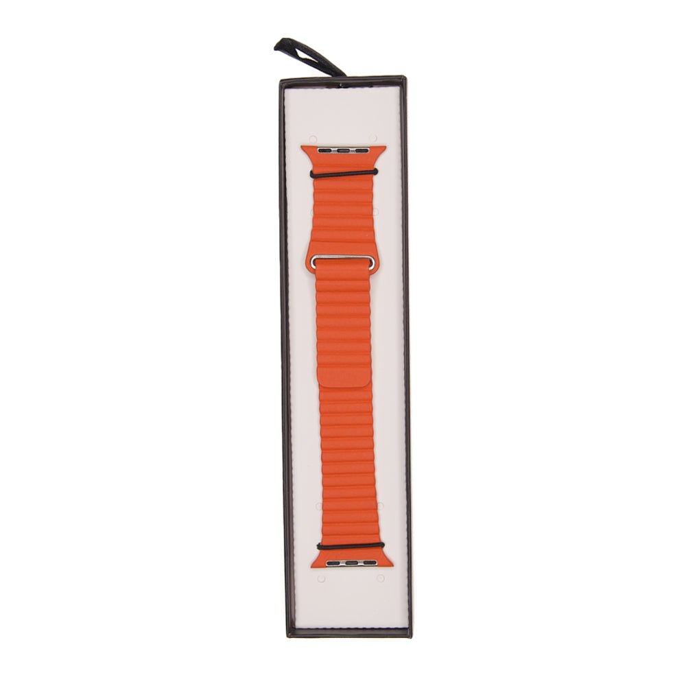 Accesorio El Rey Pulsera Loop de Eslaboneapple Watch 38 / 40 Mm Color Naranja