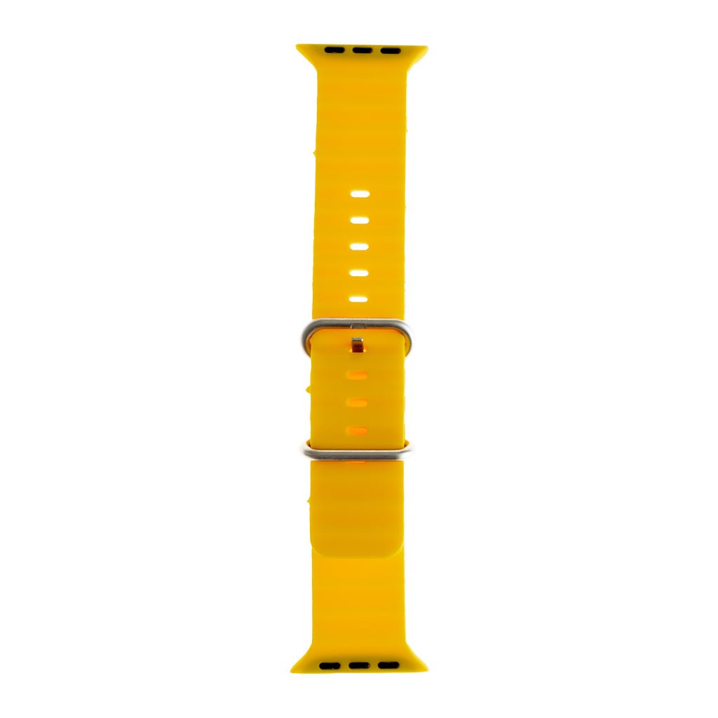 Accesorio El Rey Pulsera Silicon Ocean 42 / 44 / 49 Mm Amarillo — foto 3