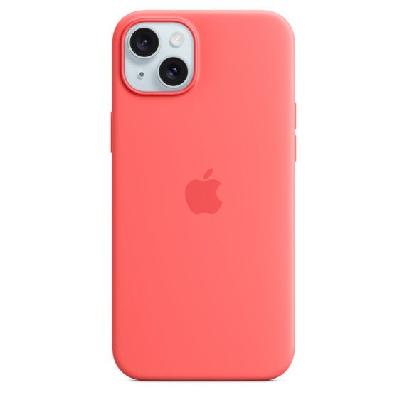Estuche Apple MagSafe iPhone 15 Plus Silicone (( Pinkcitus )) Color Rosado