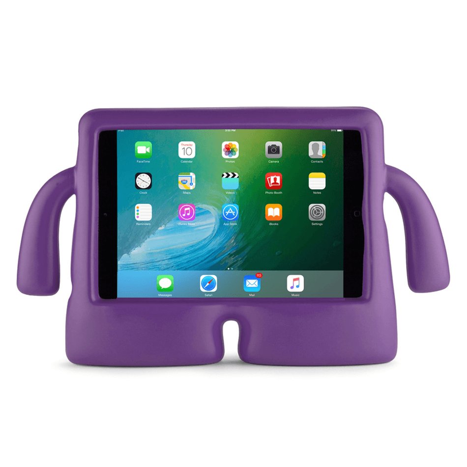Estuche Genérico Kids TPU para Apple iPad 1, iPad 2, iPad 3, iPad 4 Color Morado