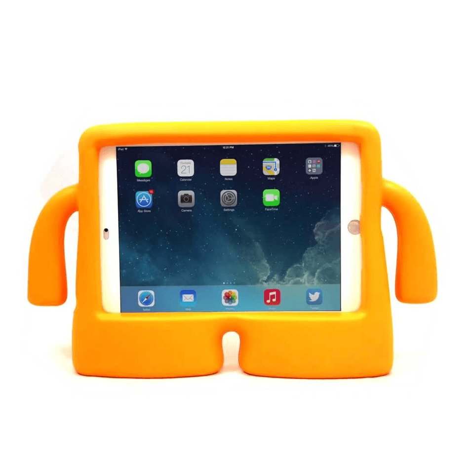 Estuche Genérico Kids TPU para Apple iPad 1, iPad 2, iPad 3, iPad 4 Color Naranja
