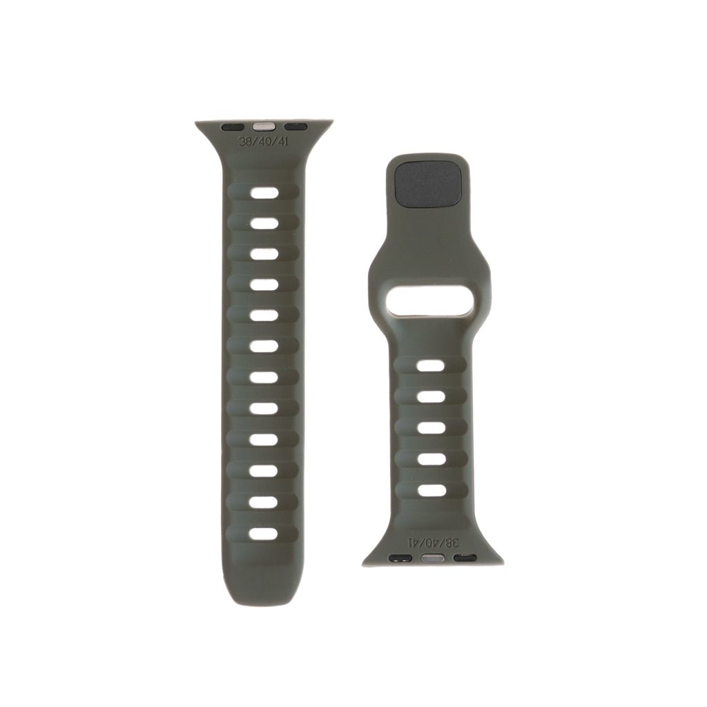 Estuche Spigen Sport Strap Verde Militar 38/40/41 Mm — foto 2