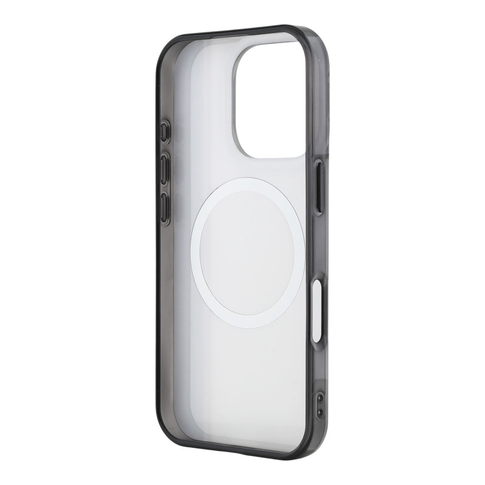 Estuche Amg Skin iPhone 16 Pro Max Amg MagSafe Case Double Layer Bow Lines White Color Blanco — foto 7