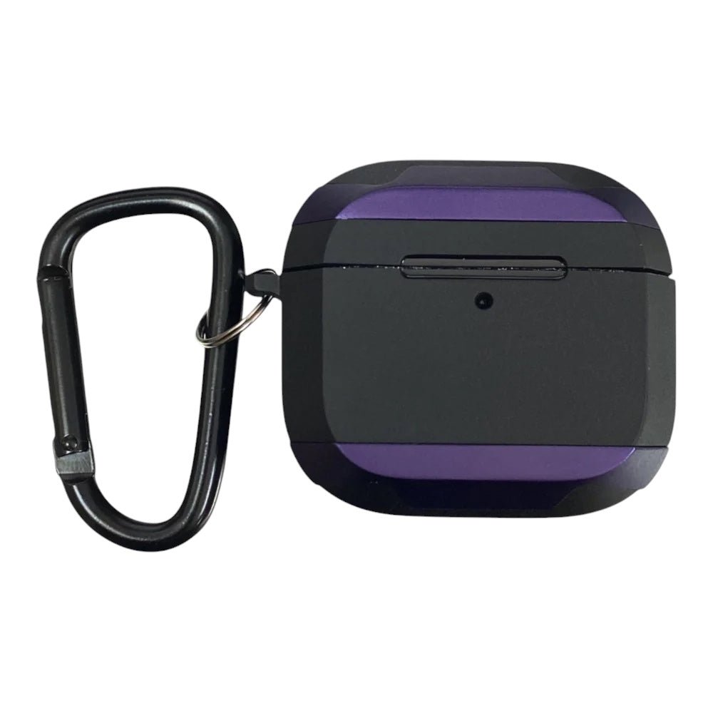 Estuche Generico Skin AirPods 4 Defense Color Morado