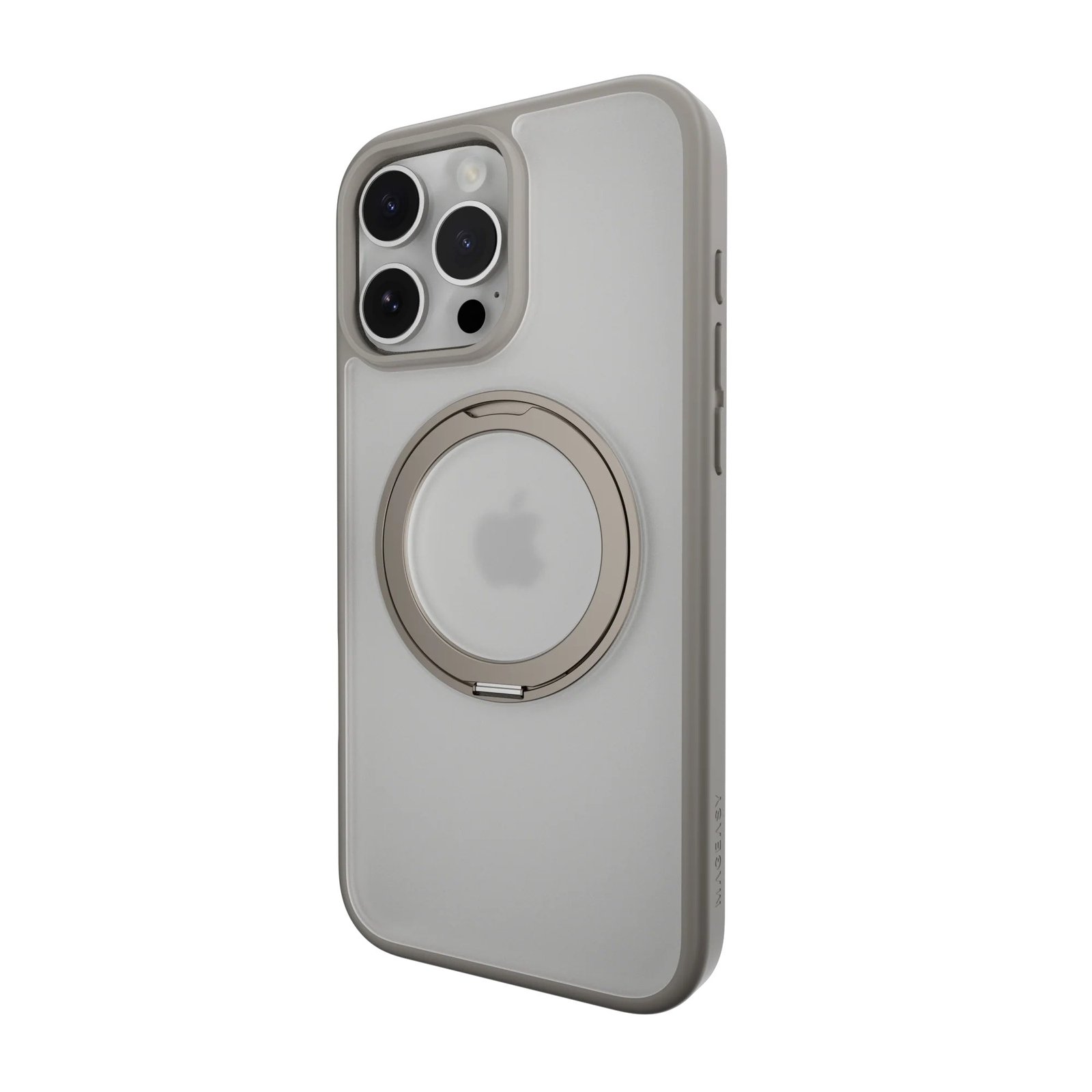 Estuche MagEasy Magstand 360 iPhone 16 Pro Plateado — foto 2