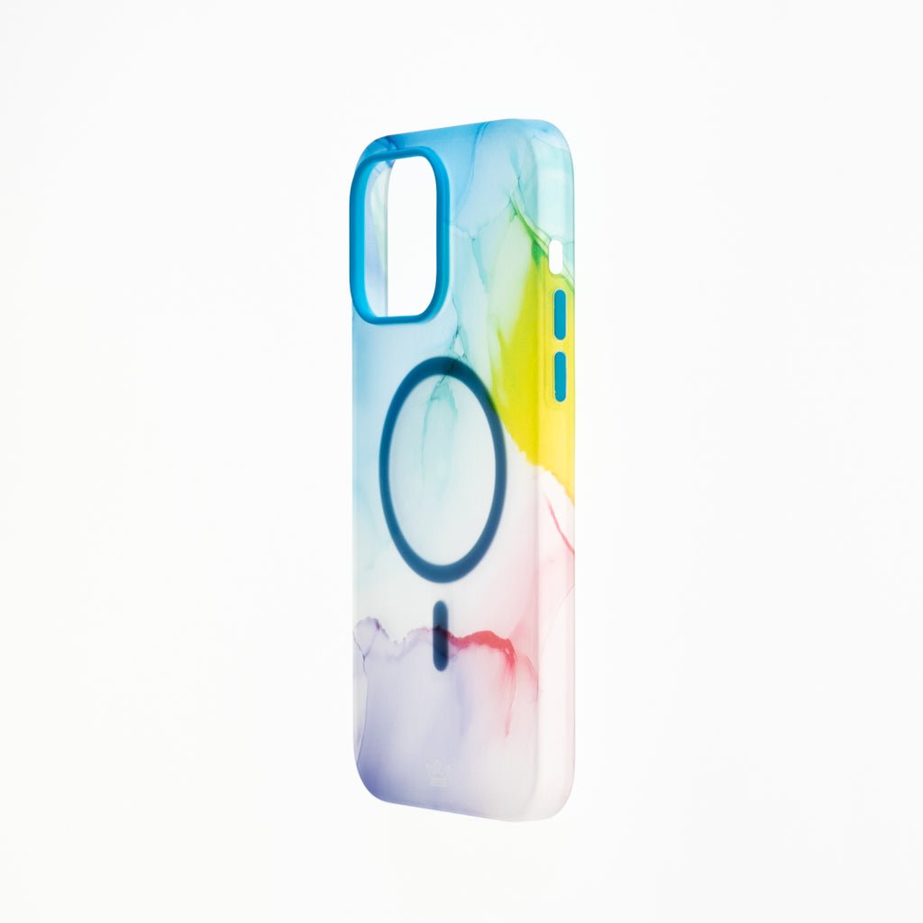 Estuche Clásico El Rey Figura Apple iPhone 14 Pro Max Color Arcoiris — foto 2