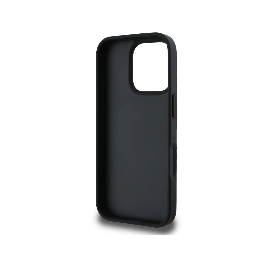 Estuche Karl Lagerfeld Hc Pu Monogram K. Head Pin Black iPhone 16 Pro Max — foto 3