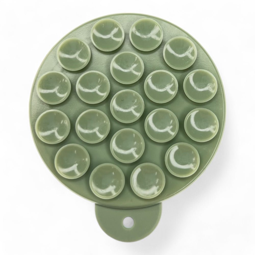 Gadget El Rey MagSafe Ventosa Circular Color Verde Militar