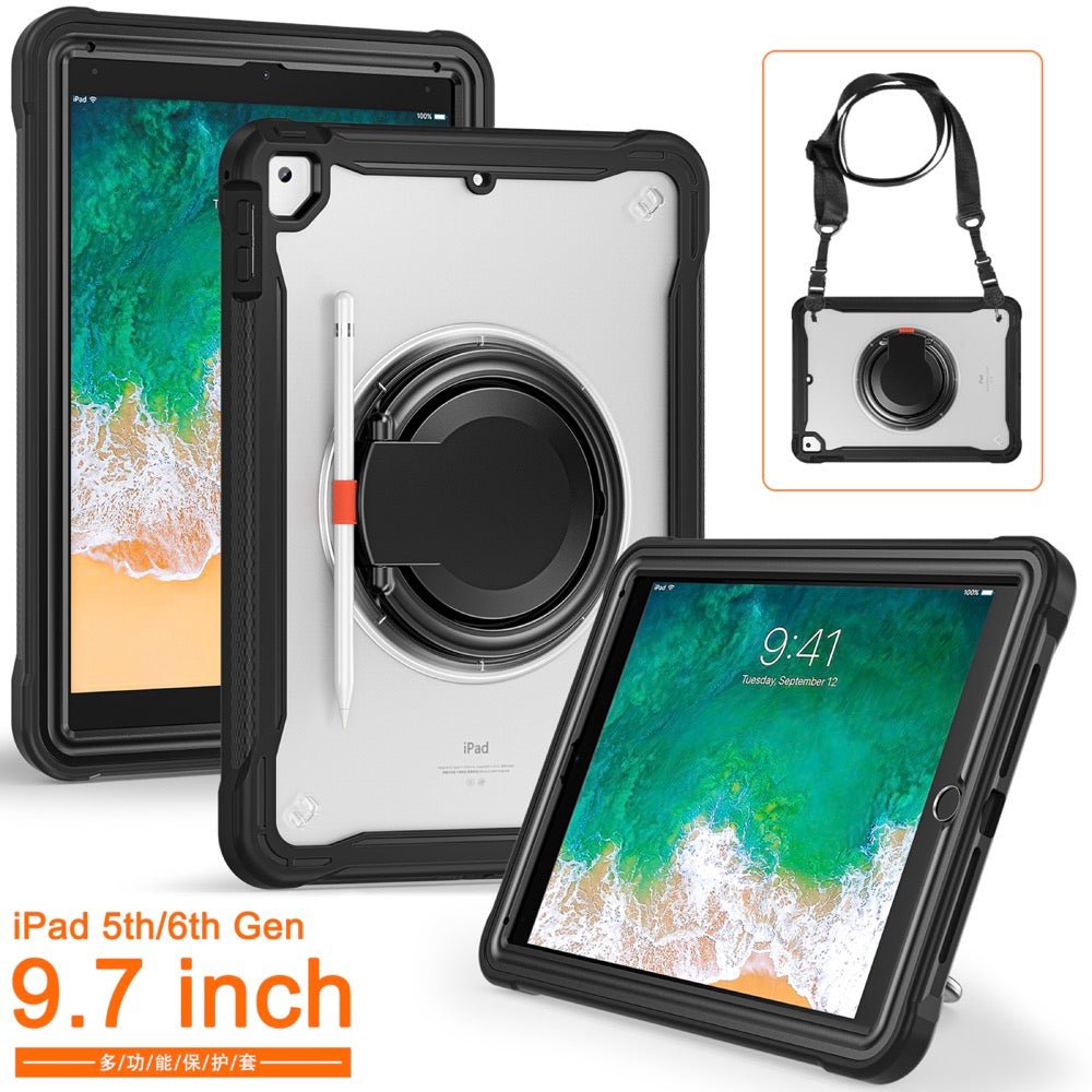 Estuche Popeye B Series Modelo iPad 9.7 Color Transparente sin Strap — foto 3