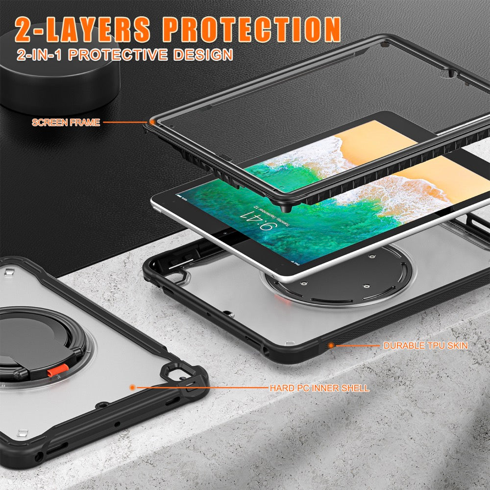 Estuche Popeye B Series Modelo iPad 9.7 Color Transparente sin Strap — foto 5