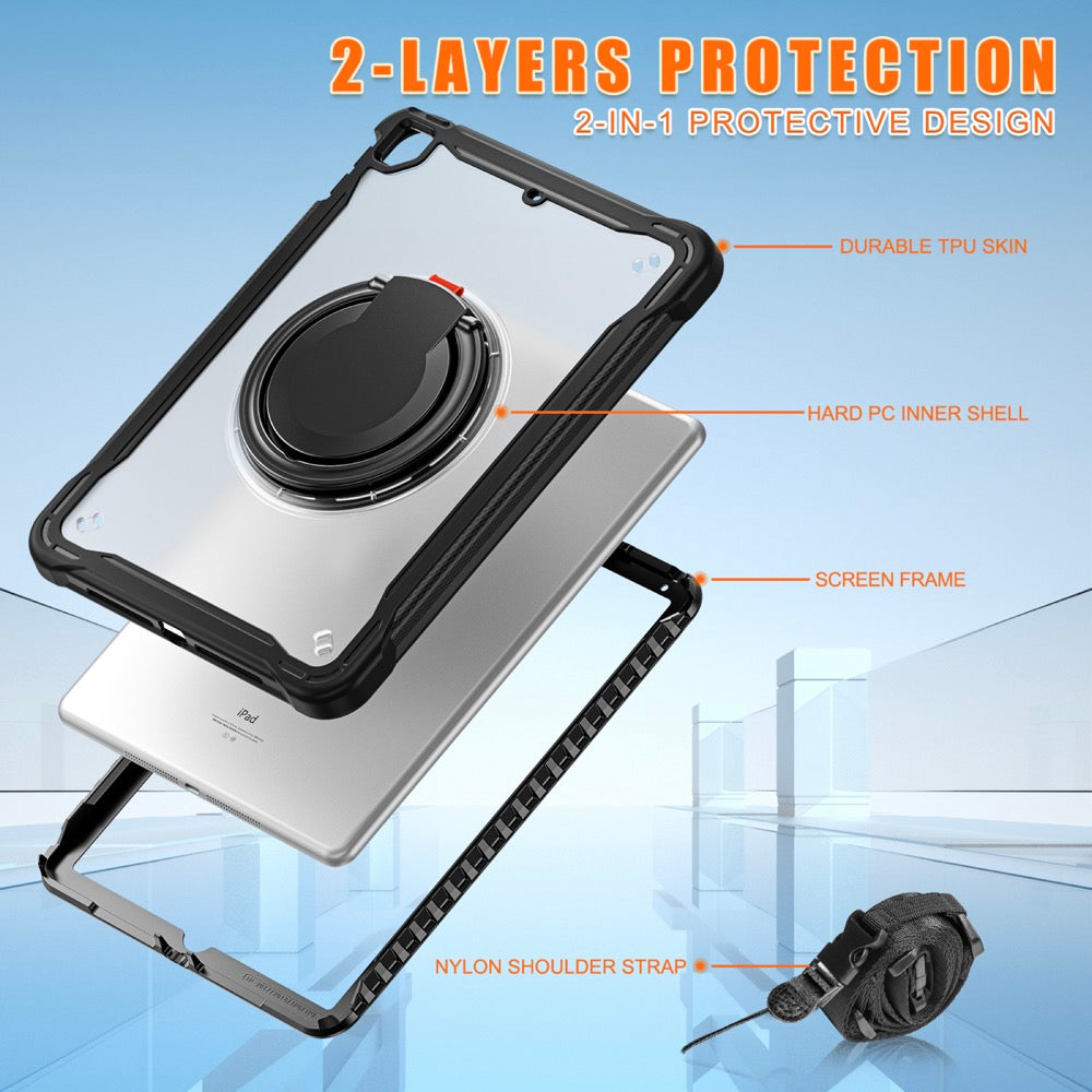 Estuche Popeye B Series Modelo iPad 9.7 Color Transparente sin Strap — foto 6