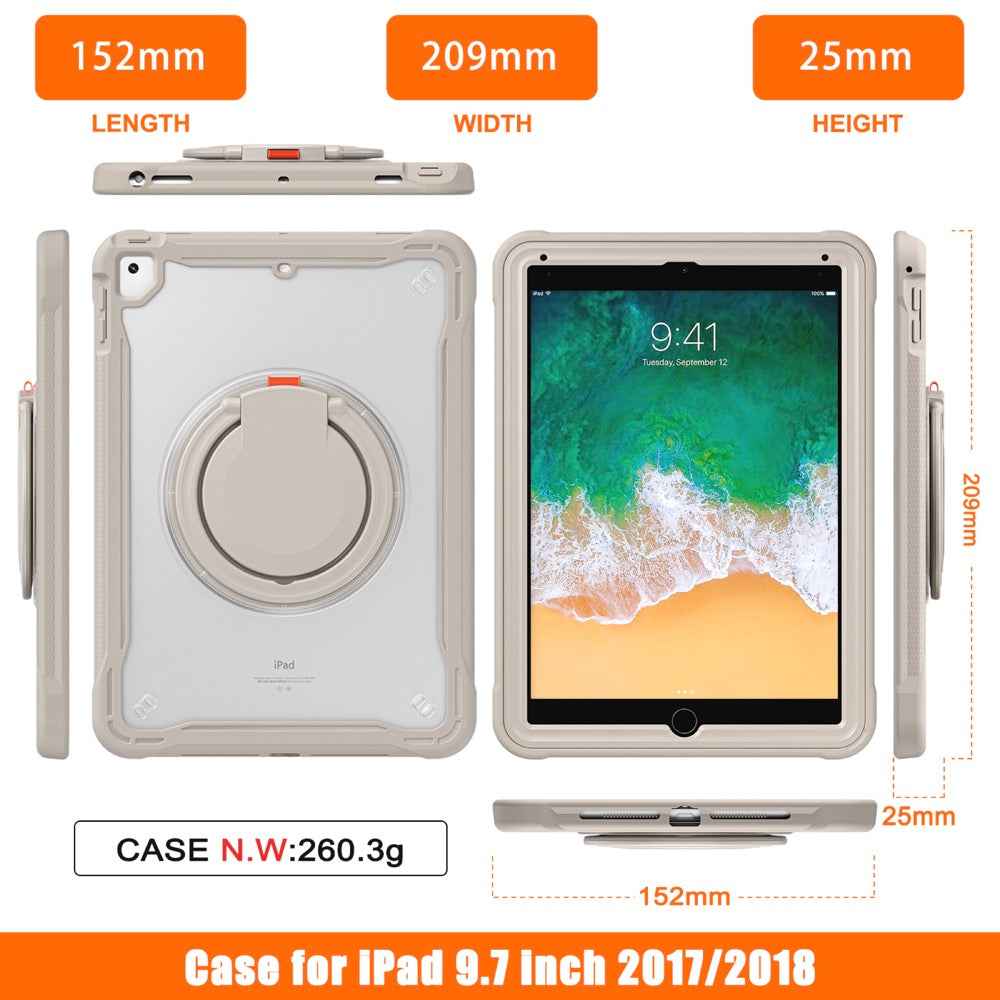Estuche Popeye B Series Modelo iPad 9.7 Color Beige sin Strap — foto 7