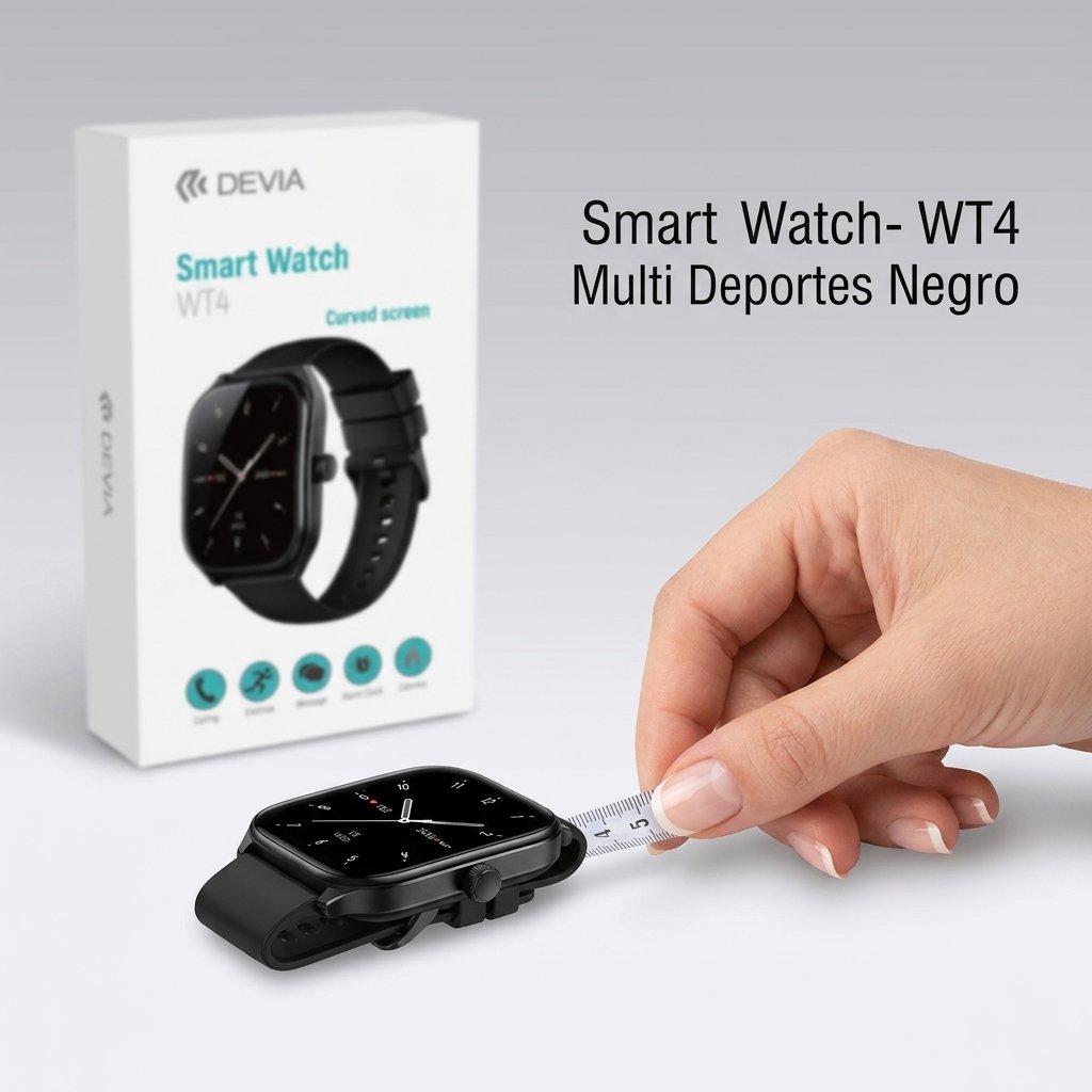 Smart Watch WT4 - Reloj Inteligente Multi Deportes Negro — foto 7