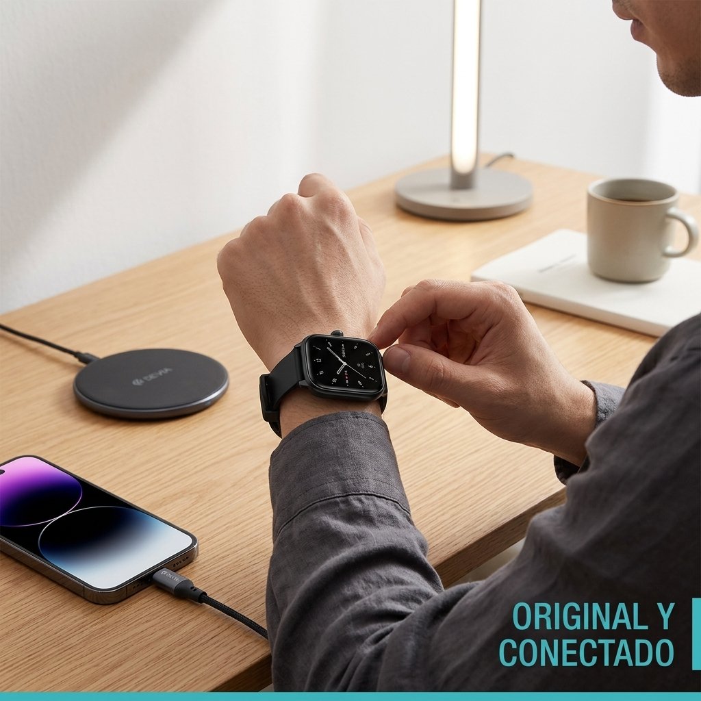 Smart Watch WT4 - Reloj Inteligente Multi Deportes Negro — foto 4