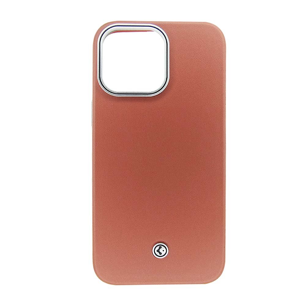 Estuche Spigen MagSafe iPhone 14 Enzo - Café Claro