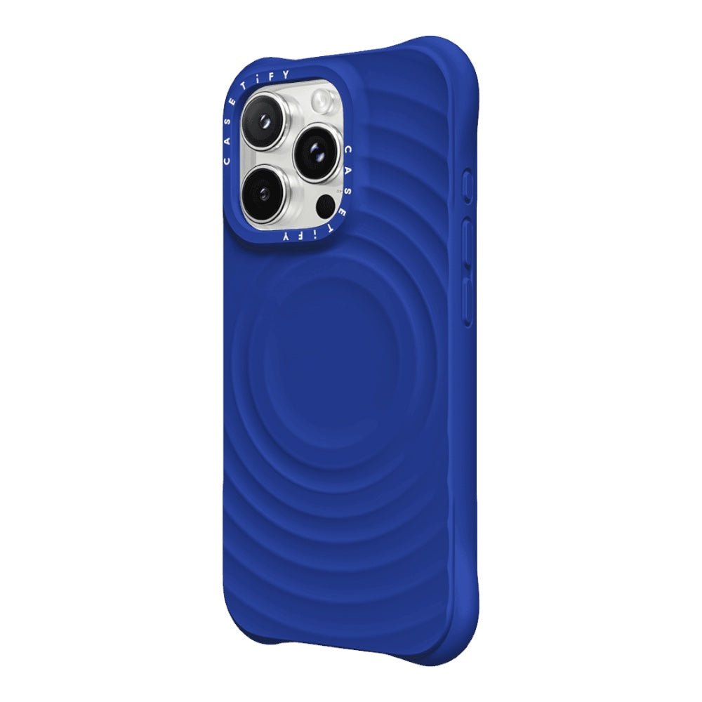 Case CASETiFY Ripple iPhone 15 Azul — foto 3
