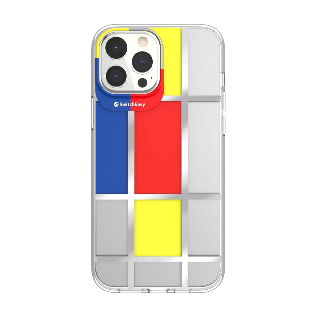 Estuche Clásico SwitchEasy Artist Double In Mold Decoration Apple iPhone 12 Pro Max / iPhone 13 Pro Max Color Naranja
