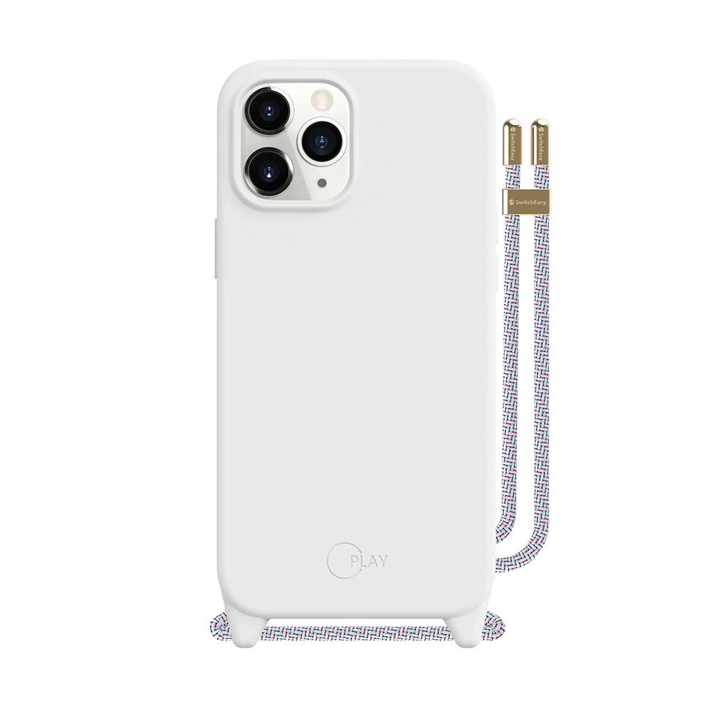 Estuche SwitchEasy Play iPhone 12 Pro Max con Strap Color Blanco