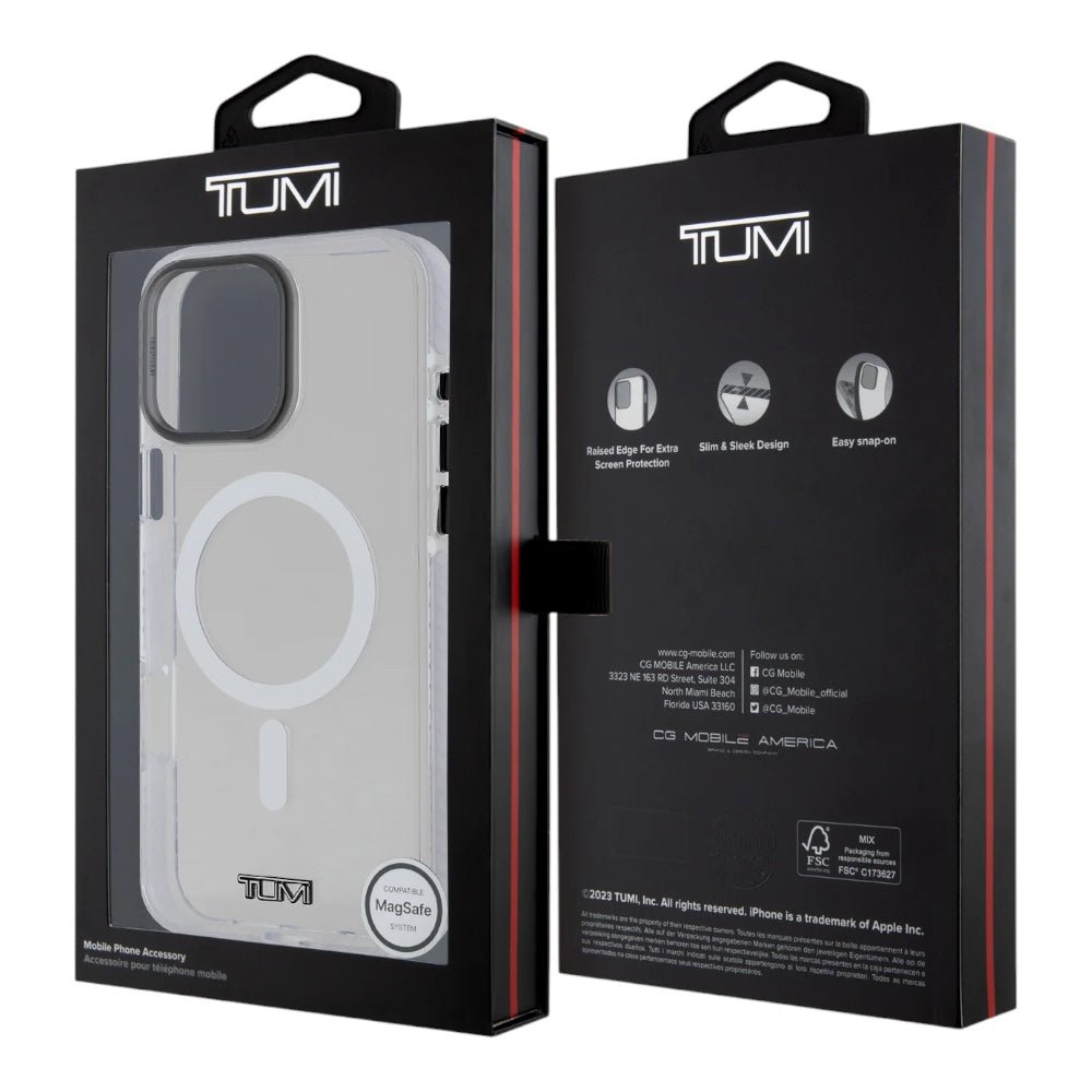 Estuche Tumi Skin iPhone 16 Pro Tumi Hc Transparent MagSafe Shockproof Color Transparente — foto 4