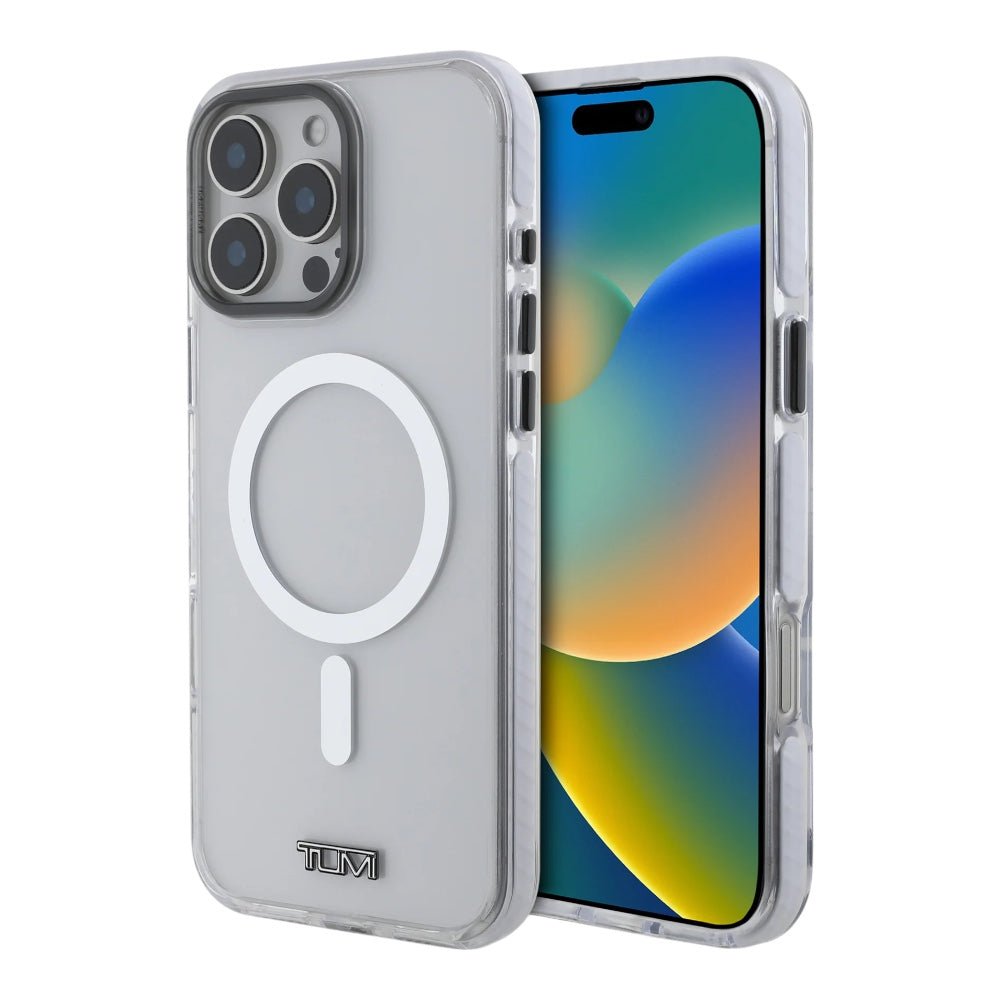 Estuche Tumi Skin iPhone 16 Pro Tumi Hc Transparent MagSafe Shockproof Color Transparente