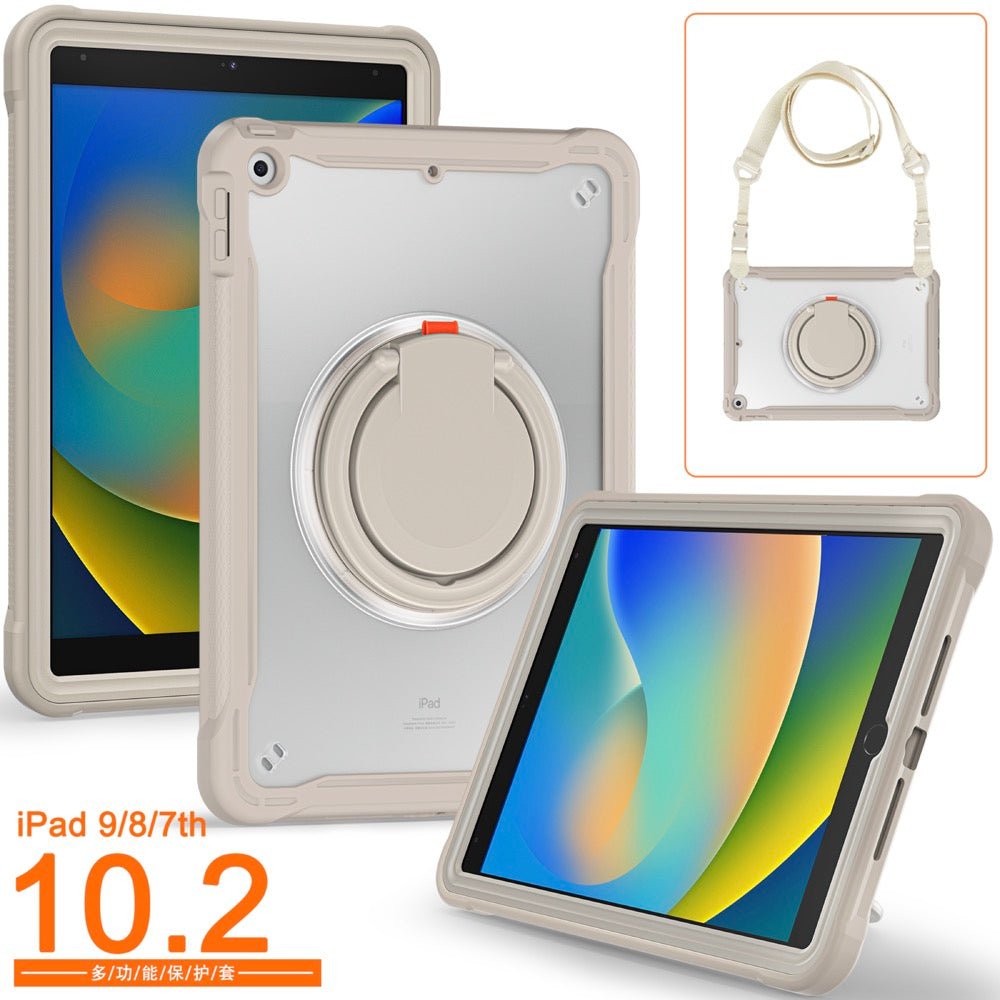Estuche Popeye B Series Modelo iPad 10.2 Color Beige sin Strap — foto 3