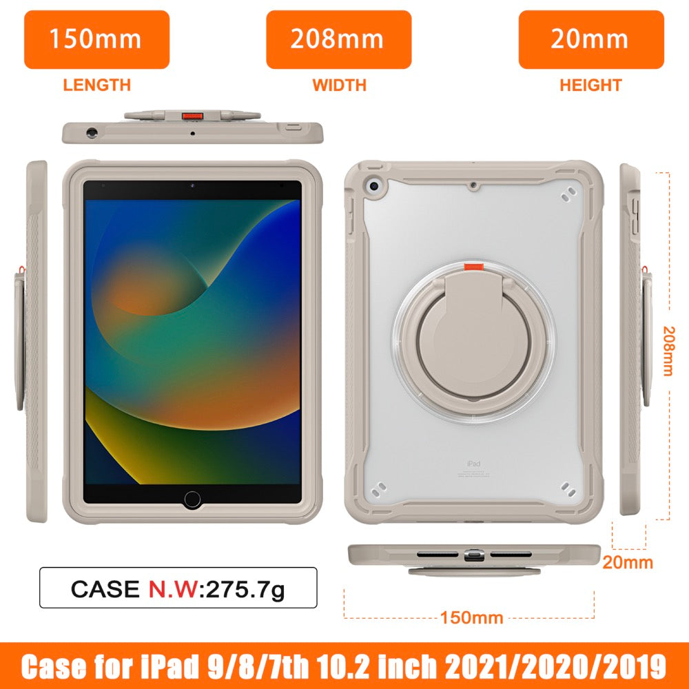 Estuche Popeye B Series Modelo iPad 10.2 Color Beige sin Strap — foto 7