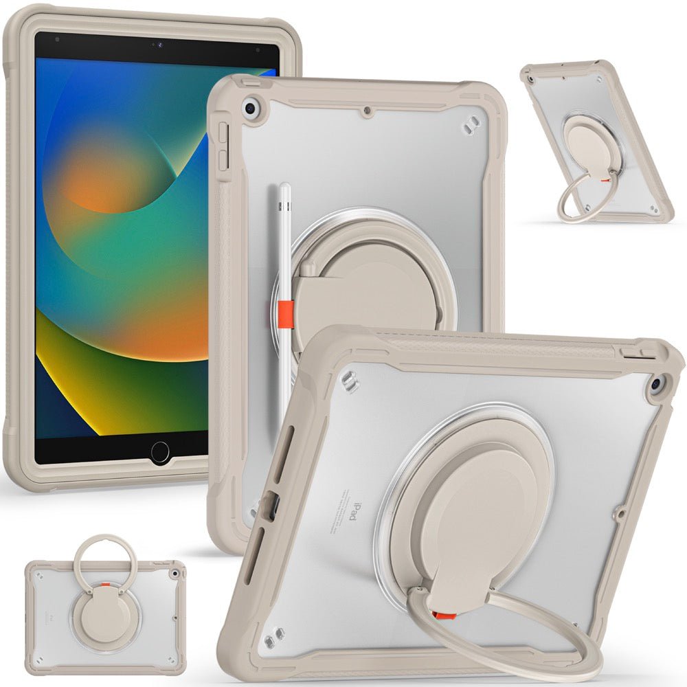 Estuche Popeye B Series Modelo iPad 10.2 Color Beige sin Strap