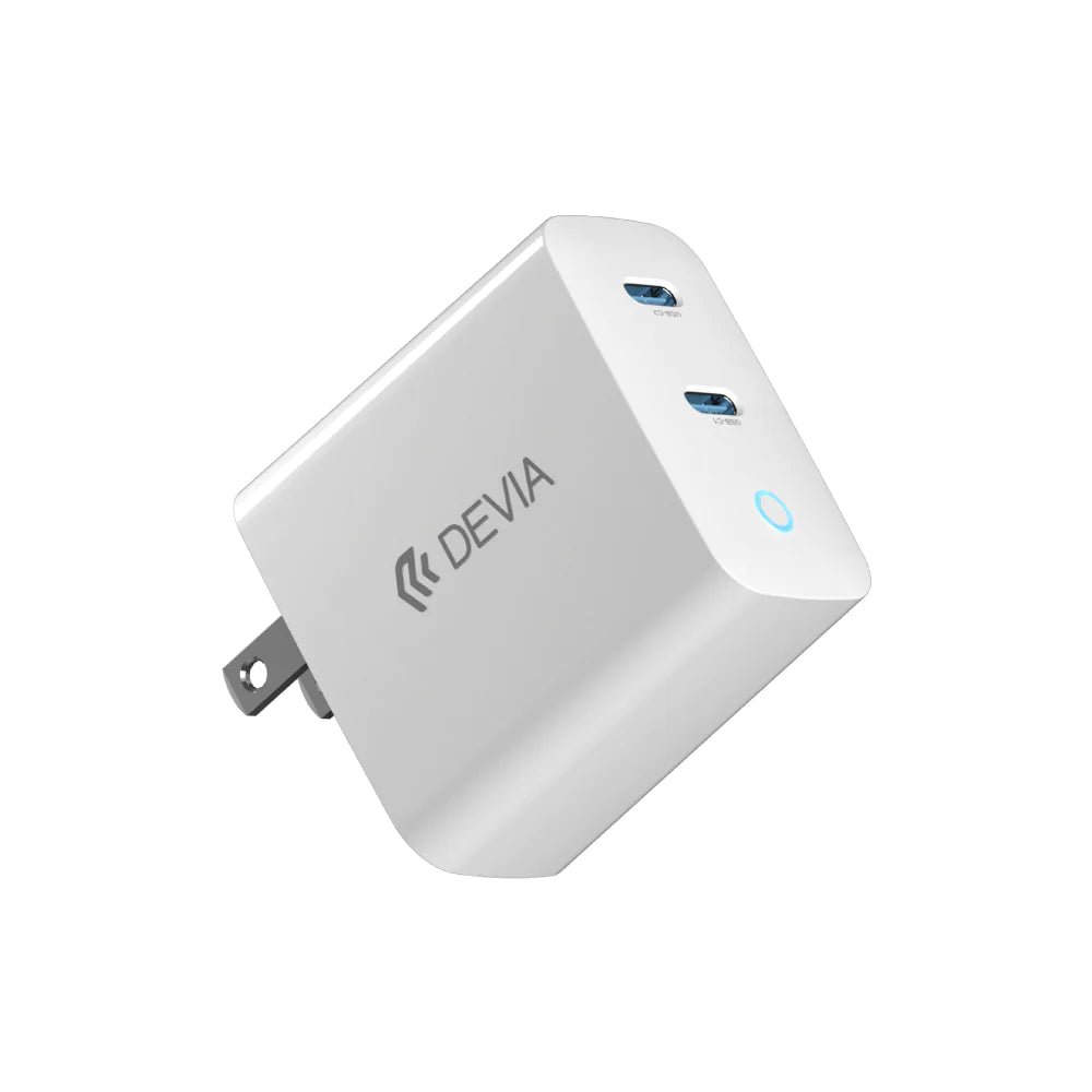Cargador Devia Carga Rápida Extreme Speed Series PD 45w 2c Color Blanco — foto 3