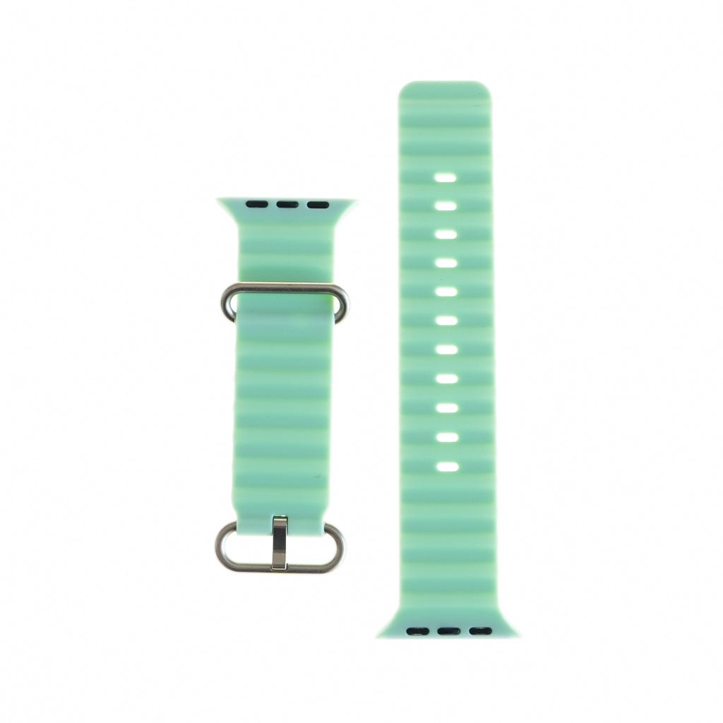 Accesorio El Rey Pulsera Silicon Ocean 42 / 44 / 49 Mm Verde Menta — foto 2