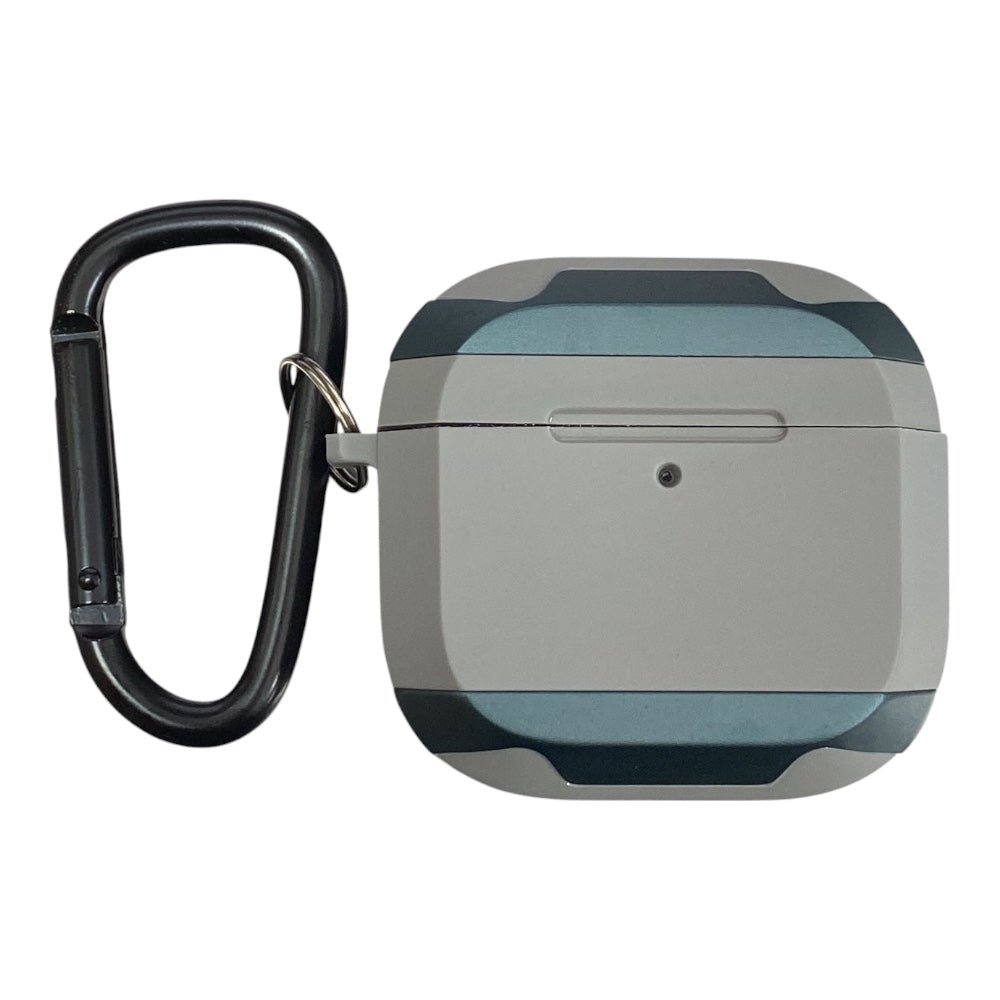 Estuche Generico Skin AirPods 4 Defense Color Turquesa