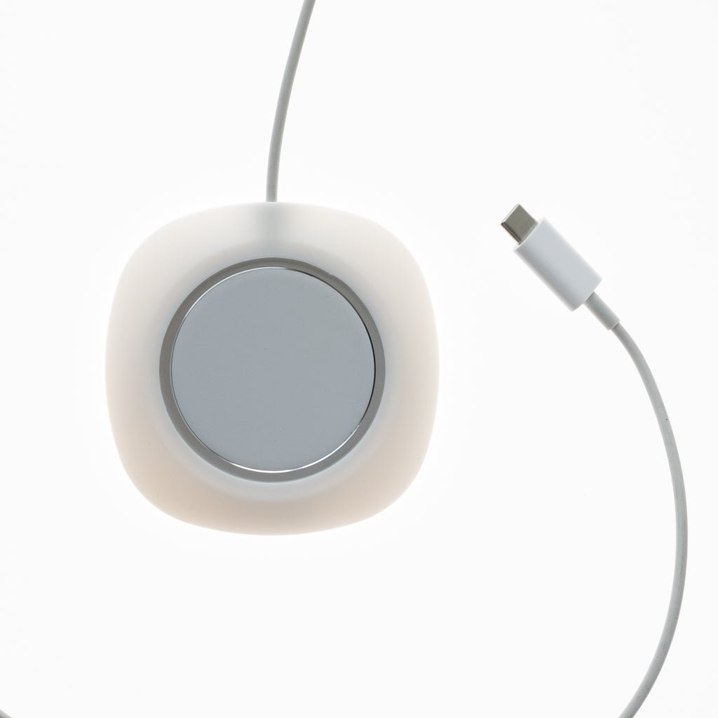 Accesorio El Rey Stand de Silicon para MagSafe Color Blanco — foto 3