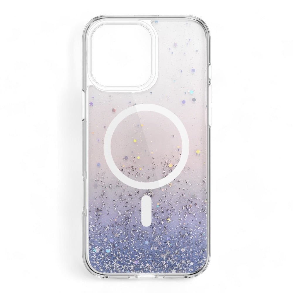 Estuche SwitchEasy Starfield iPhone 16 Pro Starfield M 3d Glitter Shockproof Case Twilight Color Multicolor — foto 3