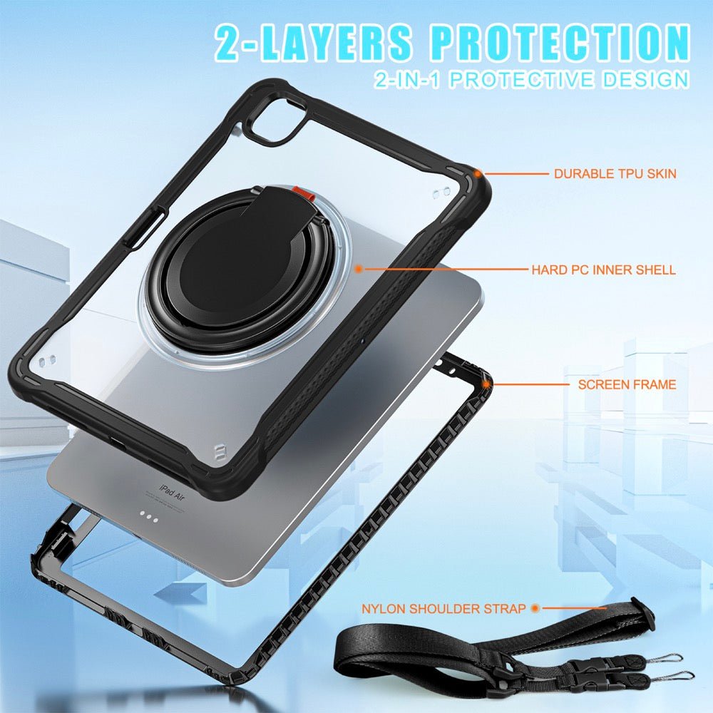 Estuche Popeye B Series Modelo iPad Air 11 2024 Color Transparente sin Strap — foto 4