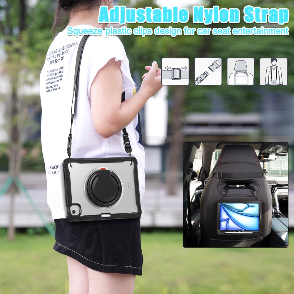 Estuche Popeye B Series Modelo iPad Air 11 2024 Color Transparente sin Strap — foto 7