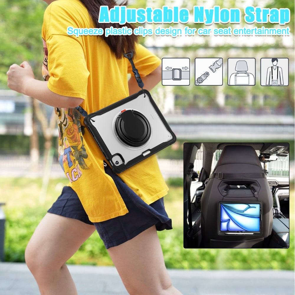 Estuche Popeye B Series Modelo iPad Air 11 2024 Color Transparente sin Strap — foto 8