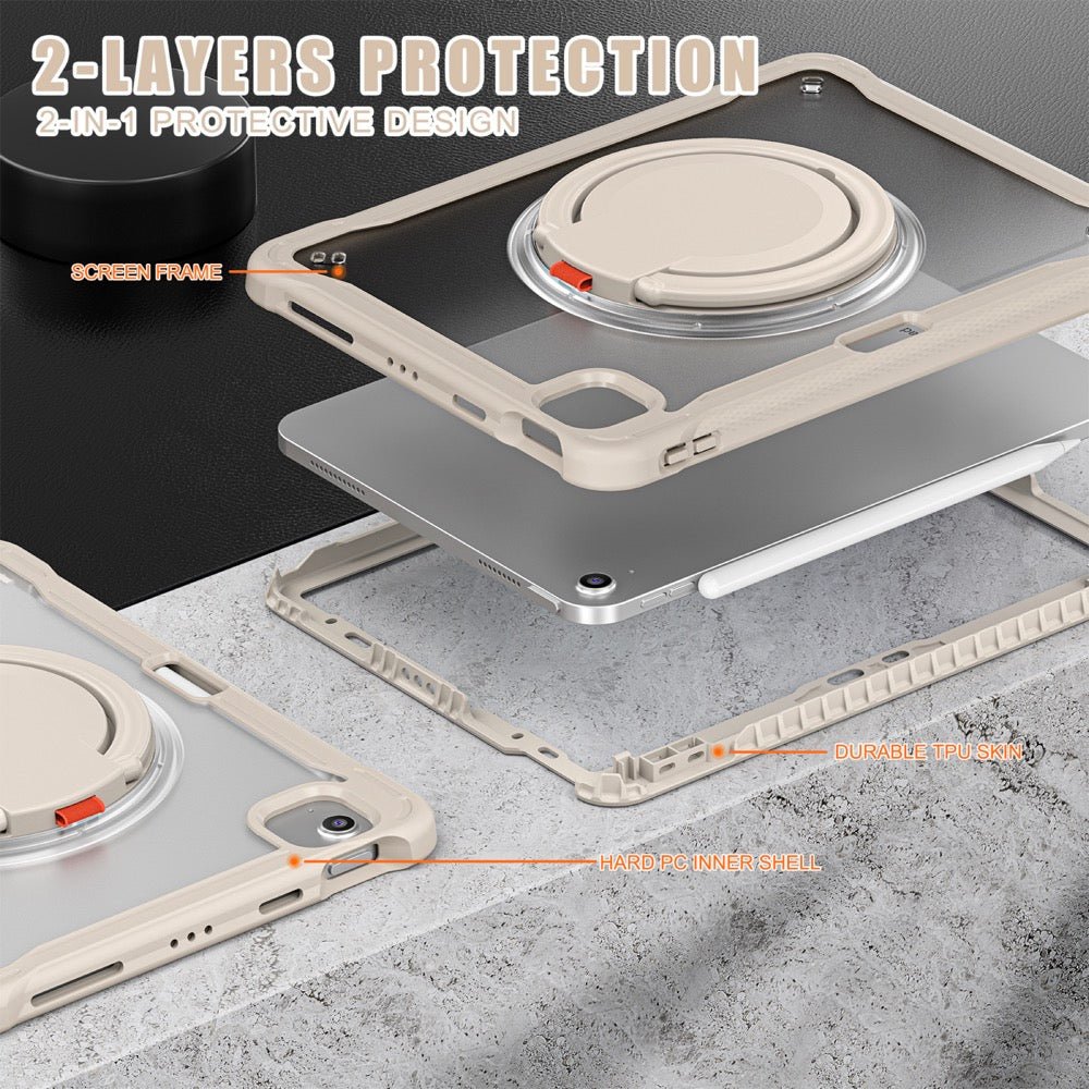 Estuche Popeye B Series Modelo iPad Air 11 2024 Color Beige sin Strap — foto 3