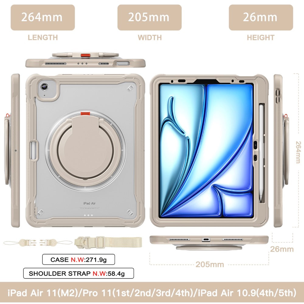 Estuche Popeye B Series Modelo iPad Air 11 2024 Color Beige sin Strap — foto 5