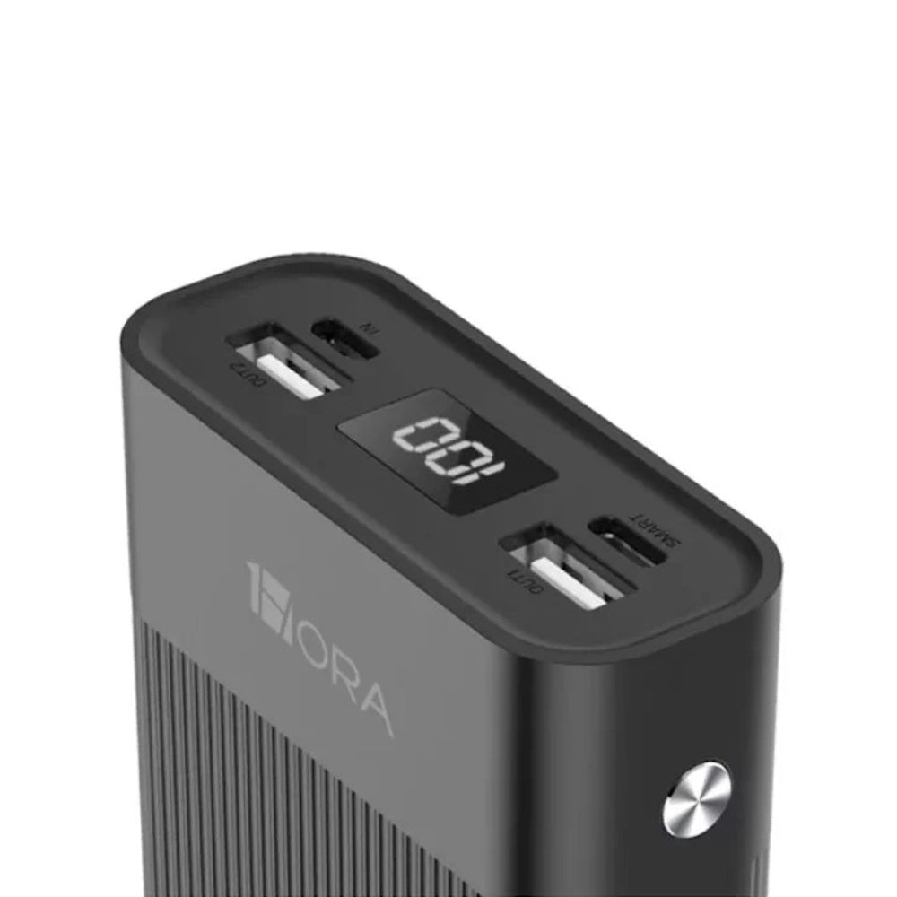 Batería 1hora Carga Rápida 2 Puertos USB 2 Type C 20000mah Negro Gar117 — foto 5