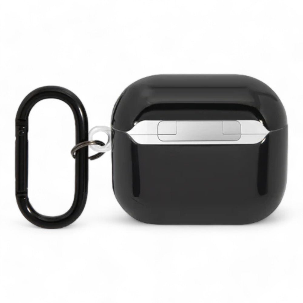 Estuche Bmw Silicon AirPods 3 TPU Multiple Colored Lines Black Color Negro — foto 2