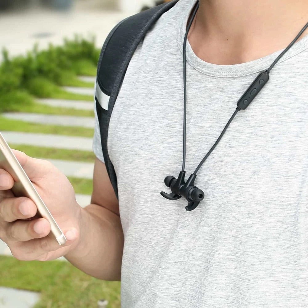 Audifonos Aukey Inalámbrico Deportivo con Clip Magnético Color Negro — foto 4