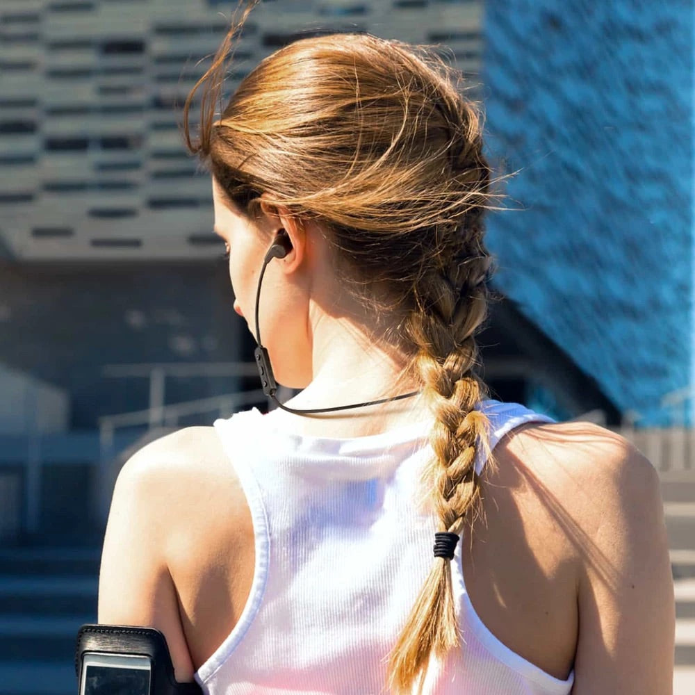 Audifonos Aukey Inalámbrico Deportivo con Clip Magnético Color Negro — foto 4